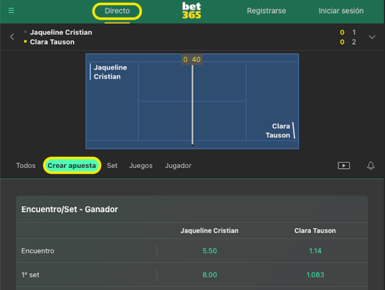 Apuestas en directo de bet365 Cómo y dónde apostar en vivo