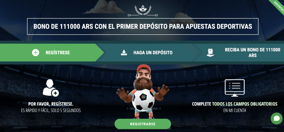 22bet bono bienvenida apuestas deportivas argentina