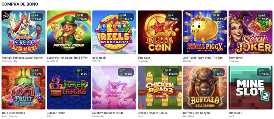 20bet casino juegos con compra de bono