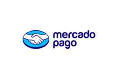 Logo rectangular de Mercado Pago Argentina