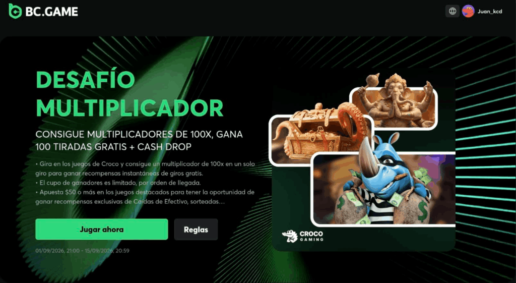 Bono de casino de BC.Game