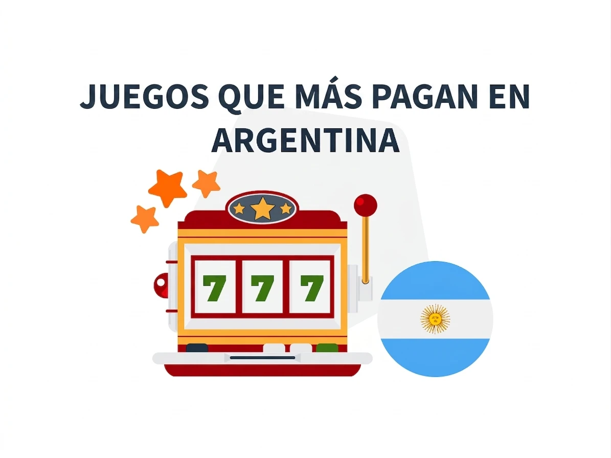 Juegos de casino que más pagan en Argentina