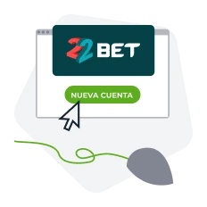 como registrarse en 22bet chile paso 1