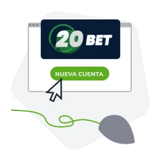 registrarse en 20bet chile paso 1