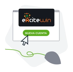 paso 1 cómo crear registrarse excitewin apuestas online chile