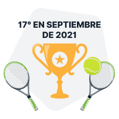 Ranking de Cristian Garín en septiembre de 2021