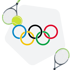 Tenis olímpico - Tenis en los juegos olímpicos