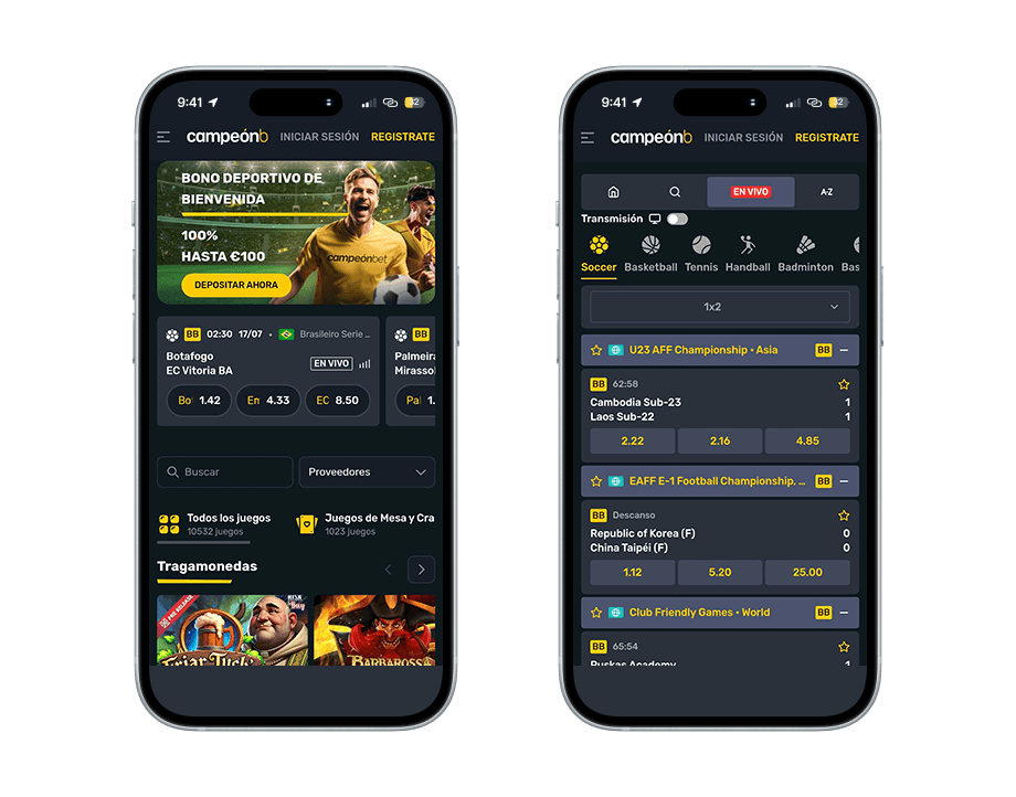 campeonbet vista previa movil 1