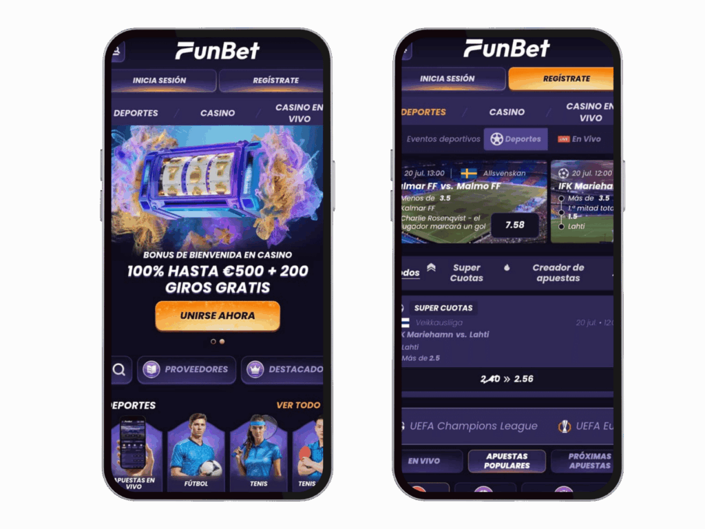 funbet vista previa movil 1