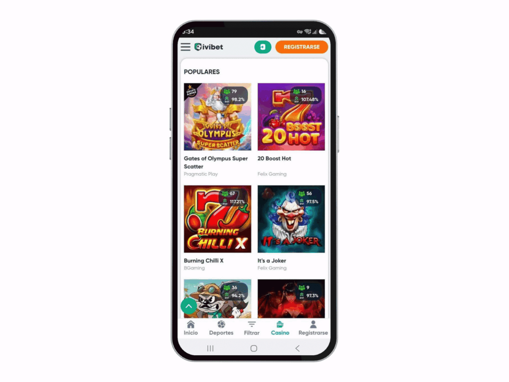 ivibet vista previa movil 2
