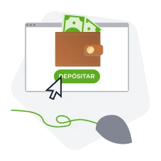 Depositar fondos en la cuenta recién creada en casinos online
