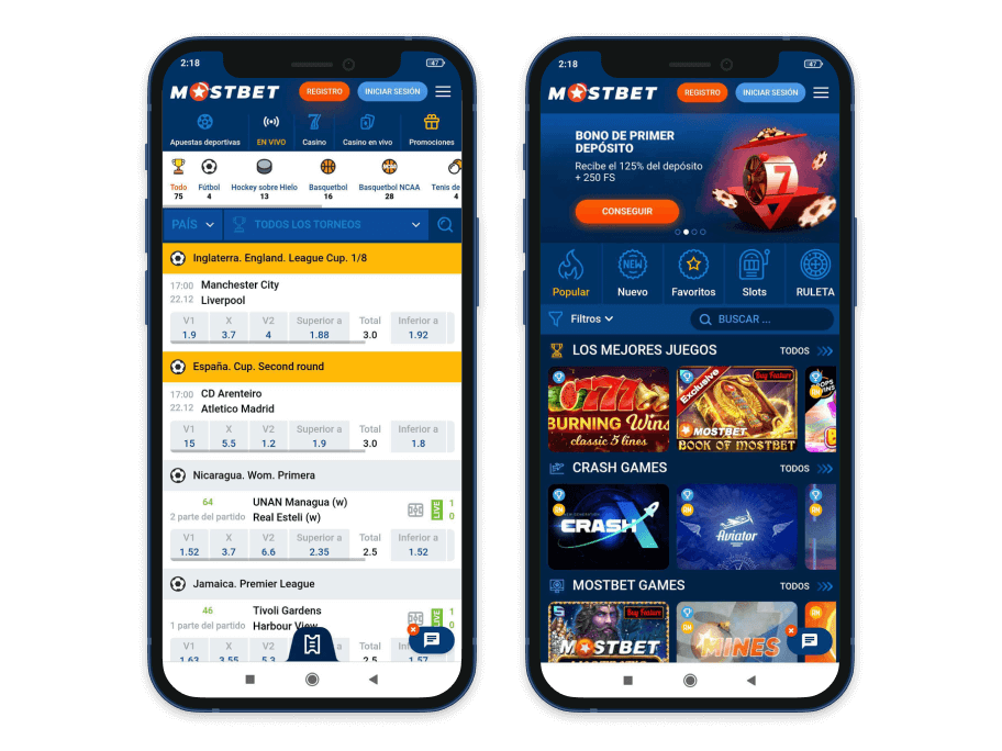 mostbet vista previa captura de pantalla apuestas online perú 2
