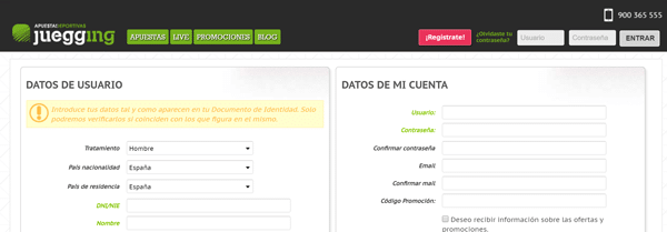 juegging_registro