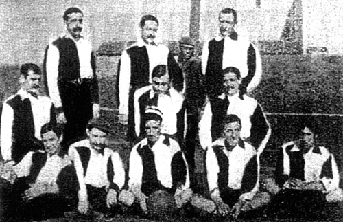 Una de las primeras imágenes del Atleti