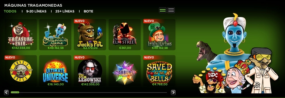 888Casino tragaperras