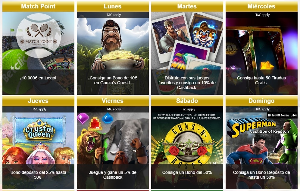 Betclic promociones casino