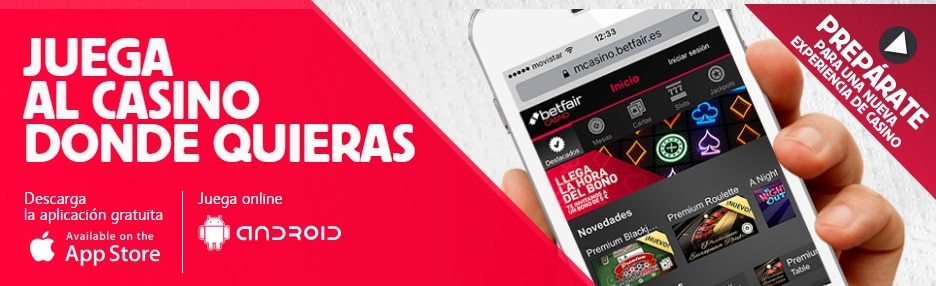 Betfair móvil