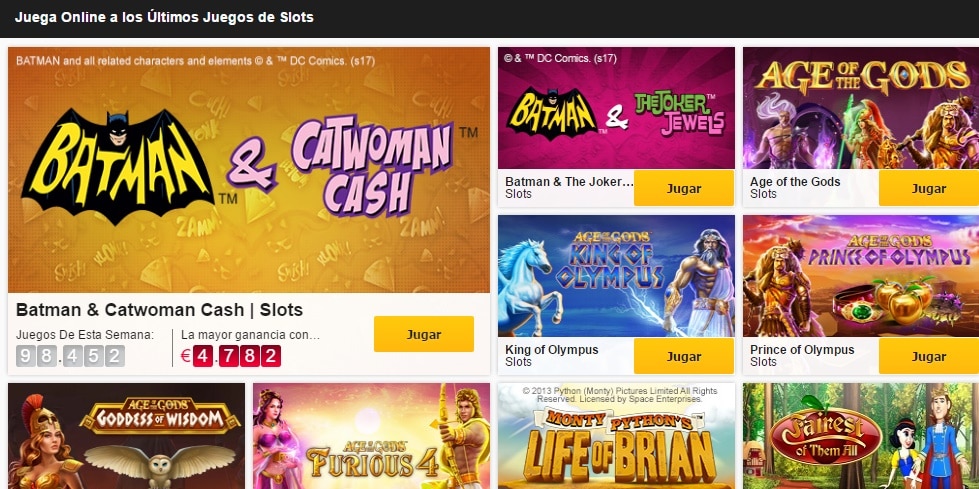 betfair tragaperras