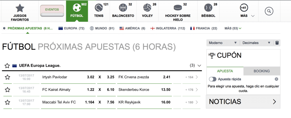 Fantasticbet deportes