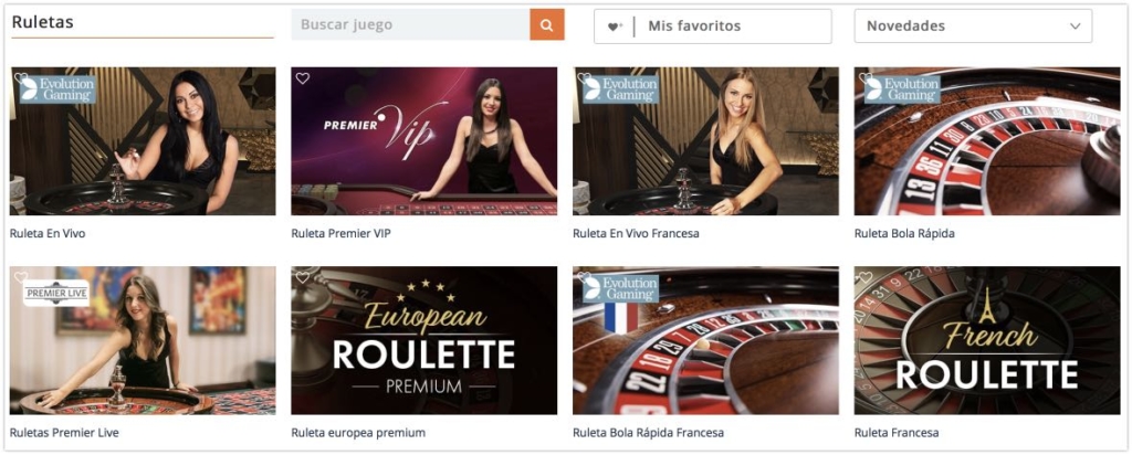 Betsson.es casino ruletas