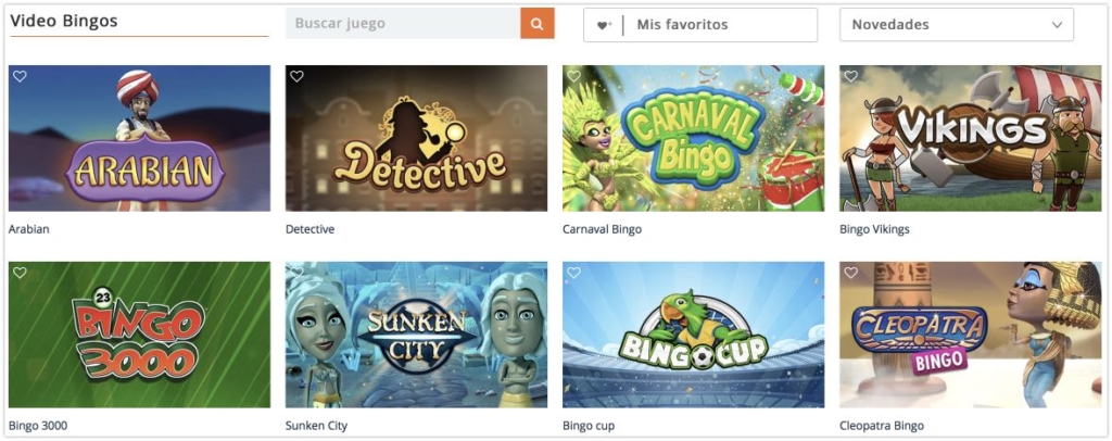 Betsson.es casino video bingos