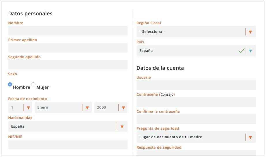 Betsson.es registro