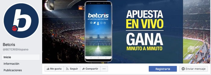 Apuestas Betcris Bono Facebook