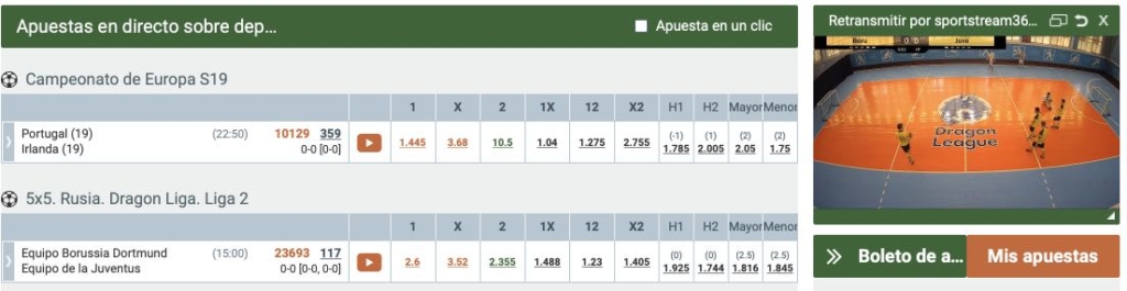 Melbet apuestas en directo