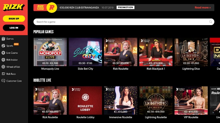 Casino online Rizk