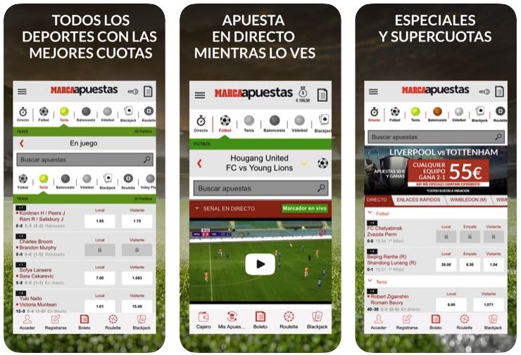 App MarcaApuestas iOS