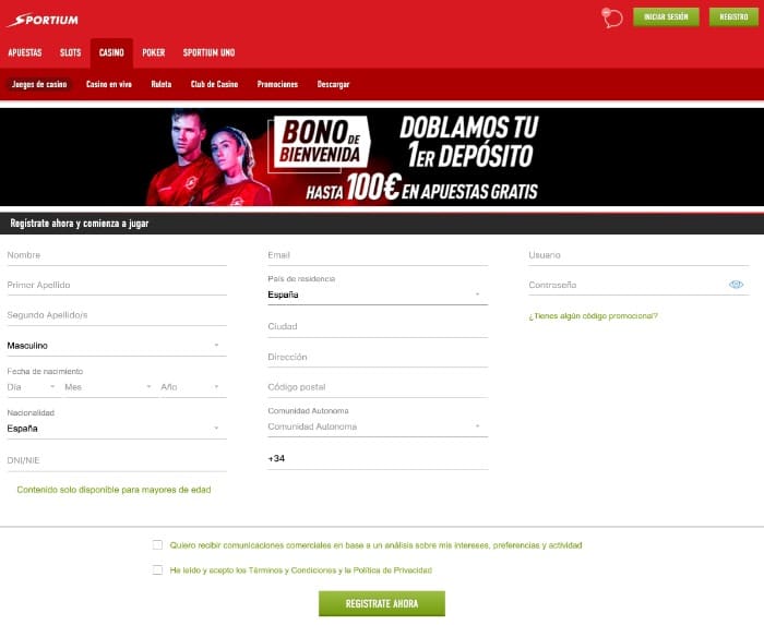 apuestas-online-sportium-registro-bono-bienvenida