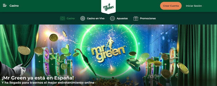 Mr Green aterriza oficialmente en España