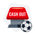 cash out, balón de fútbol