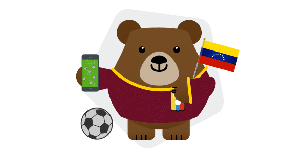 Apuestas en Venezuela futbol bandera Venezuela