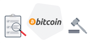 Bitcoin logo compañía datos legales