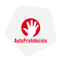 Logotipo de auto prohibición a las apuestas online
