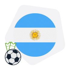 argentina, bandera, balón