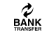 Logo de transferencia bancaria