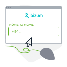 bizum, número móvil asociado a la cuenta