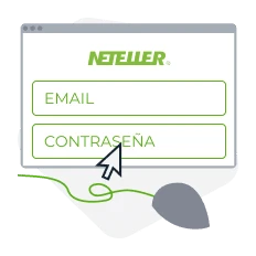 neteller, email, contraseña