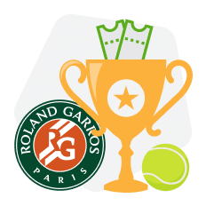 Imagen elemento mejores casas de apuestas para apostar a Roland Garros