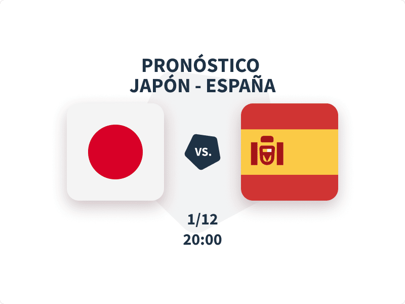 Pronóstico Japón España imagen principal