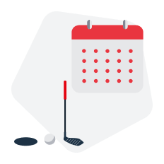 Imagen elemento tabla 2 columnas calendario de apuestas de golf