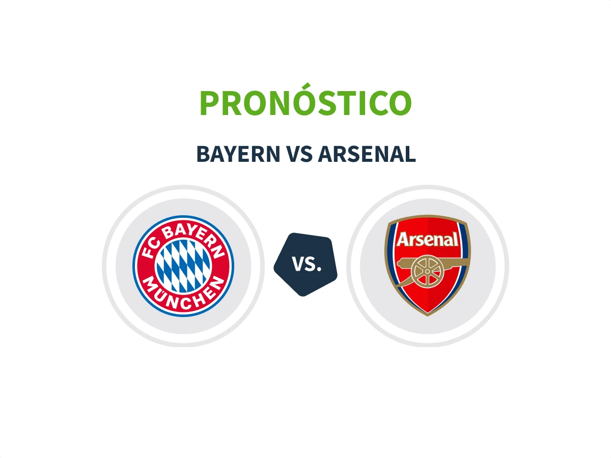 Pronóstico Bayern Munich vs Arsenal (17/04/24)