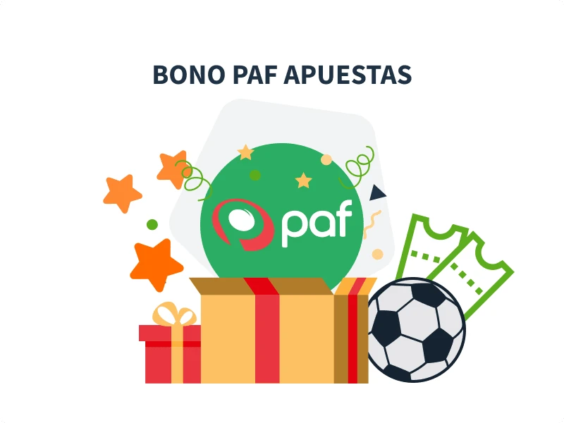 Bono de bienvenida apuestas Paf