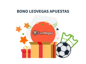 Imagen destacada de p&aacute;gina sobre el bono de bienvenida de apuestas de Leovegas
