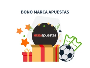 Imagen destacada de p&aacute;gina sobre el bono de bienvenida de apuestas de Marca Apuestas