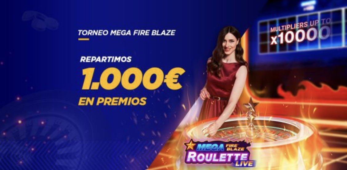 kirolbet casino promocion mega fire blaze roulette