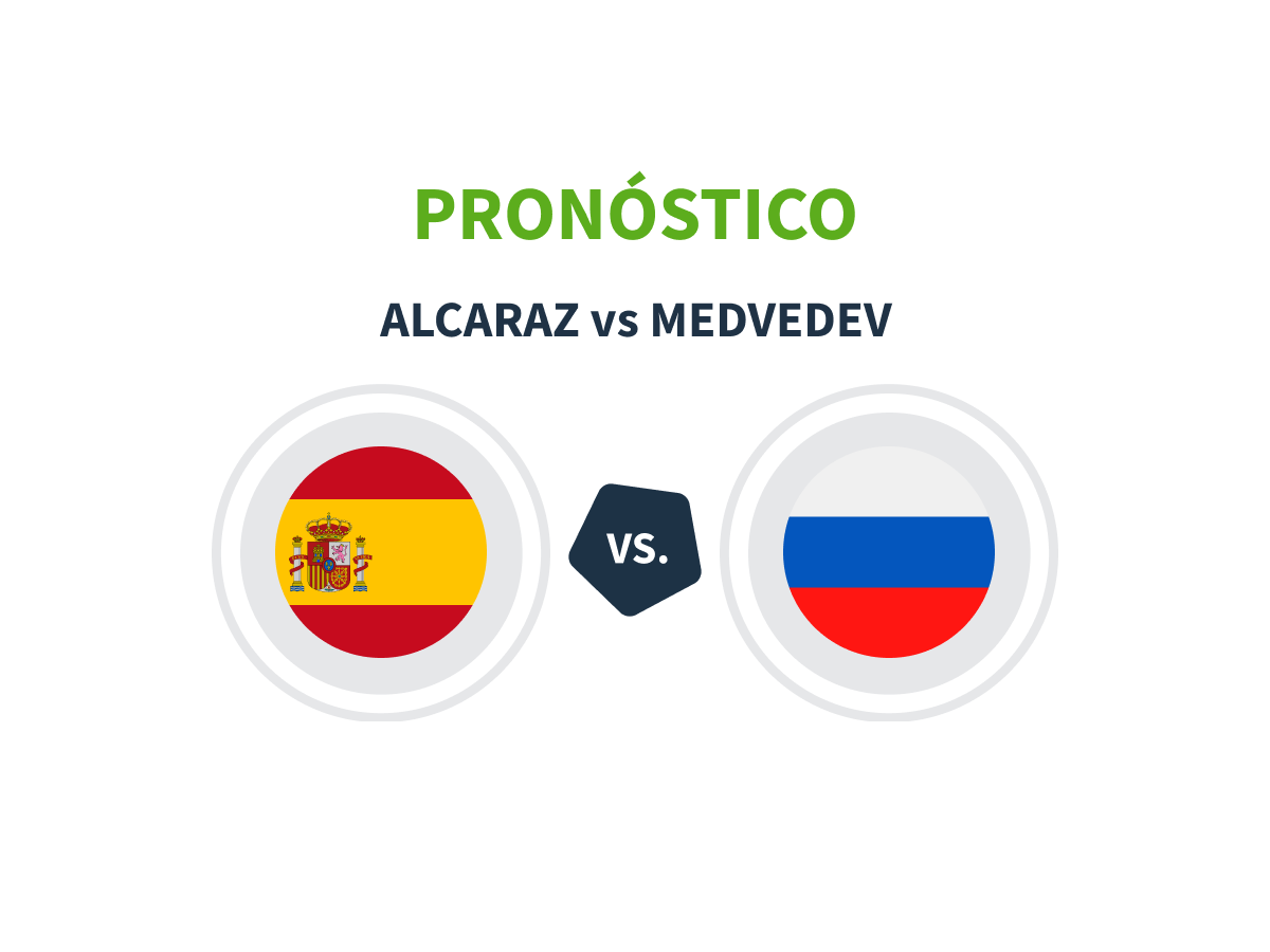 Imagen destacada pronóstico Carlos Alcaraz vs Daniil Medvedev Wimbledon 2024