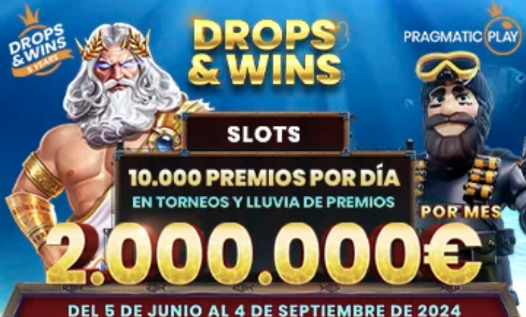 sportium casino promocion drops & wins
